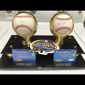 2003 World Series signed baseballs